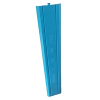 Dalles de protection de câbles en PVC souterraines durables et écologiques en plastique jaune pour conduits de câblage