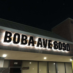 Cửa hàng dấu hiệu Halo chiếu sáng logo dấu hiệu điện tử LED Backlit khách sạn Acrylic biển hiệu với chất lượng cao - Product Image 3