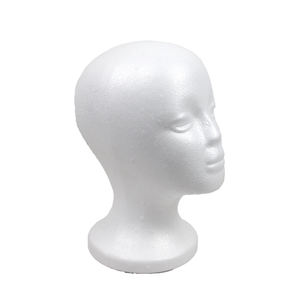 <span class=keywords><strong>Mannequin</strong></span> de formation en mousse pour femme <span class=keywords><strong>Tête</strong></span> en <span class=keywords><strong>styromousse</strong></span> avec présentoir pour bonnet de lunettes à perruques - Product Image 3