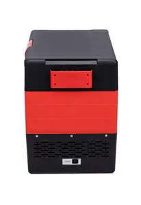 Fabrika toptan yüksek kalite soğutucu isıtıcı taşınabilir Mini küçük buzdolabı büyük kapasiteli taşınabilir araç buzdolabı