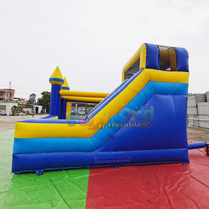 Château gonflable géant de qualité commerciale pour enfants avec toboggan intégré - Product Image 2