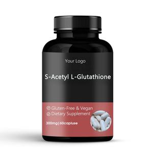 Cápsulas de <span class=keywords><strong>S</strong></span>-acetil L-glutatión 60 unidades Glutatión acetilado ISO22000 y productos certificados HALAL - Product Image 2