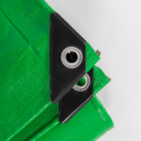 Bâche en PE imperméable tissée pour extérieur, couverture de tente robuste, protection légère 60-270GSM