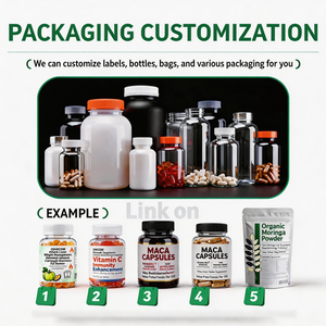 Compléments alimentaires pour la santé cardiaque et le cholestérol chez l'adulte OEM/ODM - Capsules de soutien au cholestérol à base de stérols végétaux, de niacine et de poudre d'ail - Product Image 3