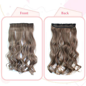 Extensions de cheveux invisibles à fil transparent réglable pour femmes, postiche <span class=keywords><strong>secret</strong></span> à ligne de pêche en une seule pièce - Product Image 4