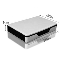 Boîtier en plastique ABS pour carte de circuit de passerelle réseau, boîtier Wi-Fi, équipement de communication réseau personnalisé, boîtier électronique