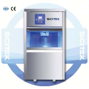 Machine à glaçons en flocons commerciaux SCITEK 60 kg/24h OEM Refroidie par air Matériel transparent haute résistance - Product Image 2