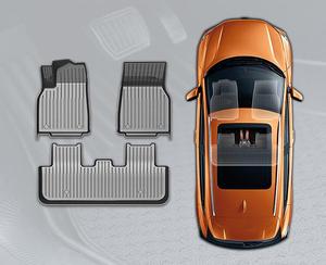 เสื่อปูพื้นรถแบบ3D 5D ทุกสภาพอากาศเสื่อปูพื้นทำความสะอาดง่ายต่อการสึกหรอได้รับการออกแบบสำหรับ Kia Sportage - Product Image 4