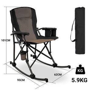 قماش أكسفورد خارجي قوي على الطراز الحديث قابل للطي من الأثاث الناعم للحدائق والتخييم للبالغين - Product Image 5