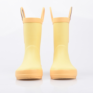 Bottes de pluie imperméables pour enfants avec petits autocollants de dinosaures et d'arbres - Product Image 3