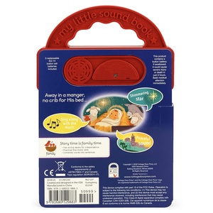 El Primer Libro <span class=keywords><strong>de</strong></span> Sonidos Navideños para Niños, Juguetes Educativos Tempranos con Historias <span class=keywords><strong>de</strong></span> Navidad - Product Image 2