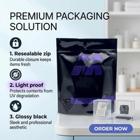 Sachet Doypack Personnalisé Imprimé pour Protéine de Lactosérum avec Fermeture Zip, Anti-humidité, en PE Mylar, 1kg 10kg, pour Biscuits