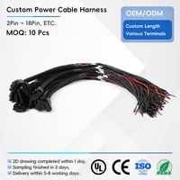 Kabel Konektor Custom MX3.0 Balance Wire Harness 14S 16S 2 hingga 18Pin Pitch 3.0mm untuk Paket Baterai BMS Drone