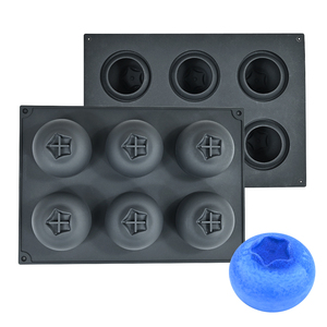 Stampo in Silicone 3D AK a 6 Cavità per Cake Pops a Forma di Mirtillo, Gelato alla Frutta, Cioccolato, Mousse e Dolci - Product Image 2