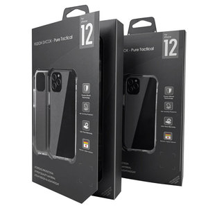 Các tông màu trắng hộp quà tặng in móc phong cách điện thoại di động phụ kiện hộp giấy với cửa sổ - Product Image 3