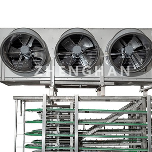 Máy Làm Kem Dây Chuyền Ép Kem Đường Hầm Đông Lạnh Nhanh Máy Làm Kem Cứng Tự Động - Product Image 3