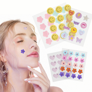 OEM ngôi sao và hình trái tim mụn loại bỏ vá Hydrocolloid mụn trứng cá hấp thụ bìa các bản vá lỗi mụn - Product Image 1