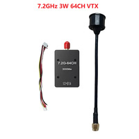 Lien de données vidéo sans fil haute fiabilité 3W |   64CH sur bande 7.2GHz, marque chinoise, garantie 30-120 jours, fabriqué en Chine