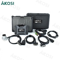 Outil de diagnostic sans fil SUPER MB PRO M6+ avec multiplexeur, câble LAN, câble de test principal OBD2 16 broches et ordinateur portable Getac V110