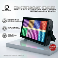 Projecteur LED RGB 150W avec effets stroboscopiques et de course de chevaux (8+8 segments) pour fêtes, discothèques, clubs et KTV, certifié CE RoHS FCC