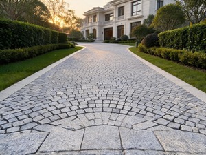 Bloques de Pavimento para Exteriores, Pequeños, de <span class=keywords><strong>Granito</strong></span> Blanco G603, Ladrillos de Piedra <span class=keywords><strong>Gris</strong></span> Claro para Caminos, Cocinas y Paisajes - Product Image 1