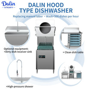 <span class=keywords><strong>Lavastoviglie</strong></span> a Capote Commerciale, Macchina Lavapiatti Intelligente per Ristorante e Hotel, Installazione Libera - Product Image 4