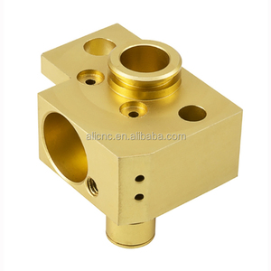 High Precision CNC Machined Brass Parts Custom OEM Anodized Milling Turning Service Industrial Equipment for Machining - Product Image 3