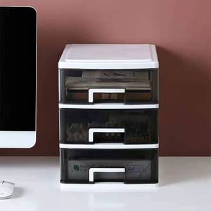 Nhà Máy Trong Suốt Bán Trực Tiếp <span class=keywords><strong>5</strong></span> Lớp Carton Phòng Khách Tiêm Đa Chức Năng Hiện Đại Ngăn Kéo Nhựa Tủ Lưu Trữ Máy Tính Để Bàn - Product Image 5