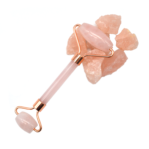 Rouleau de quartz rose de rose de <span class=keywords><strong>jade</strong></span> naturel pour le visage Authentique rouleau facial de quartz de rose, <span class=keywords><strong>masseur</strong></span> de rouleau d - Product Image 5