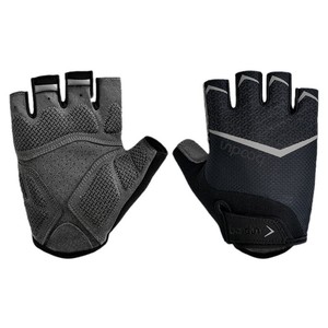 Guantes de bicicleta de medio dedo, malla transpirable, absorción de humedad, antideslizantes, absorción de impactos, para ciclismo, adultos, unisex - Product Image 3