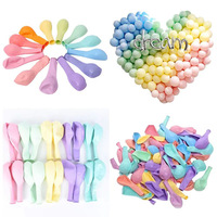 Vente en gros de jouets gonflables 5 "10" 12 "18" 36 "pouces ensembles de ballons en caoutchouc latex macaron épaissi de décoration