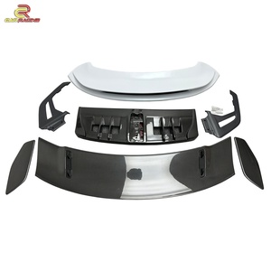 สปอยเลอร์หลังคาร์บอนไฟเบอร์คุณภาพสูงสไตล์ GT3 สำหรับ Porsche Carrera S 992 911 ปี 2018-2024 - Product Image 1