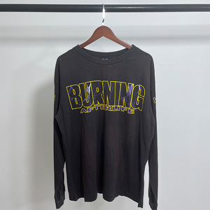 Camisetas de Alta Calidad Marca SAINT MICHAEL para Hombre, Estilo Oversize, Lavado Ácido, Ropa Urbana, Camiseta Personalizada de Manga Larga para Hombre - Product Image 5
