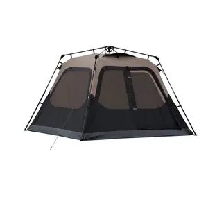 Tenda da campeggio antivento impermeabile per 4 persone tenda da esterno leggera per lo zaino in spalla escursionismo campeggio in spiaggia