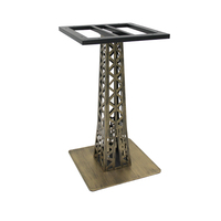 Pieds de Table rétro créatifs en laiton, café européen, Restaurant, pieds de Table, Base de Table en métal Bronze