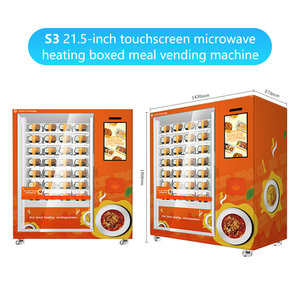 S3เครื่องจำหน่ายสินค้าอัตโนมัติพร้อมหน้าจอสัมผัสพร้อมลิฟต์สำหรับสลัดผักผลไม้ - Product Image 5