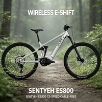 FLM EM6-4th-EShift Moteur Central E-MTB 500W Transmission Centrale 12 Vitesses E-Shift Sans Fil 960Wh 29er Suspension Intégrale