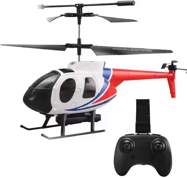 Newly RC Drone Kids 2.4G HD Camera Dual Lens Airplane Obstacle Avoidance Toy Drones Mini Helicopter Rescue Aircraft