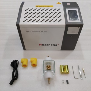เครื่องวิเคราะห์แรงดันไฟฟ้าเมื่อเกิดการแตกหักของน้ำมันหม้อแปลงไฟฟ้า Huazheng เครื่องทดสอบความทนทานต่อไฟฟ้าของน้ำมัน ชุดทดสอบความทนทานต่อไฟฟ้าของน้ำมัน 80 กิโลโวลต์ - Product Image 5