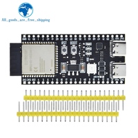 ESP32 / ESP32-S3 WiFi + Bluetooth Internet Of Things, papan pengembangan inti tipe-c ganda ESP32-S3-DevKit C N16R8 UNTUK Arduino