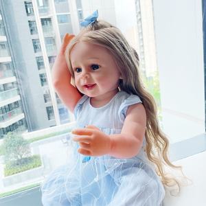 EW Iife born ebborn alistic ealistic born ebborn ababy al EAL oll 55 cm iifelike iull dy ody ilicono ababy oll Heap o ifts - Product Image 3