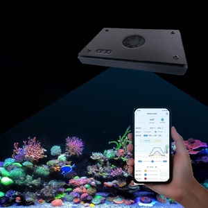A8SE Max Blue 2.0 Génération 240W Lampe LED Marine à Spectre Complet pour Récif Corallien et <span class=keywords><strong>Aquarium</strong></span>, Boîtier Moderne <span class=keywords><strong>de</strong></span> Bureau en Plastique avec WiFi - Product Image 1