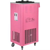 JM Vertical 3 Saveur Commercial Machine à Crème Glacée 220V Acier Inoxydable pour Restaurant Café Hôtel