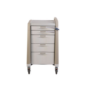 Chariot d'urgence de médecine en plastique ABS d'hôpital Chariot d'urgence Chariot d'urgence médicale - Product Image 3