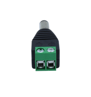 Connecteur d'alimentation cc 5.5mm X 2.1mm 12V 24V prise de courant pour bande Led CCTV caméra de sécurité câble fil extrémités adaptateur de prise
