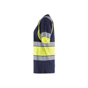 BLAKLADER - 341010308833XXL Camiseta de alta visibilidad para mujer Azul marino/Amarillo-EAN 7330509856512 ROPA DE TRABAJO DE LA HI-VIS - Product Image 4
