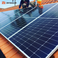 Vente en gros de panneaux solaires en Chine 410W 415W 420W Prix du panneau solaire photovoltaïque mono à moitié coupé de Chine