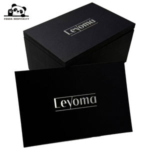 Tarjeta de Agradecimiento Personalizada de Alta Calidad con Papel Plateado Elegante para Bodas, Despedidas de Soltera, Baby Shower, Negocios, Graduaciones - Product Image 1