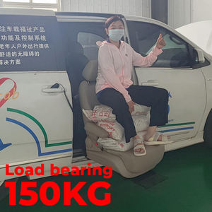 Роскошное электрическое поворотное автомобильное сиденье для инвалидов и инвалидов-колясочников, изготовленное из высококачественной кожи - Product Image 6