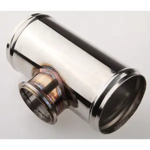 UNIVERSAL 2.5" TAIL 50MM BLOW OFF VALVE STAINLESS STEEL FLANGE PIPE TUBE